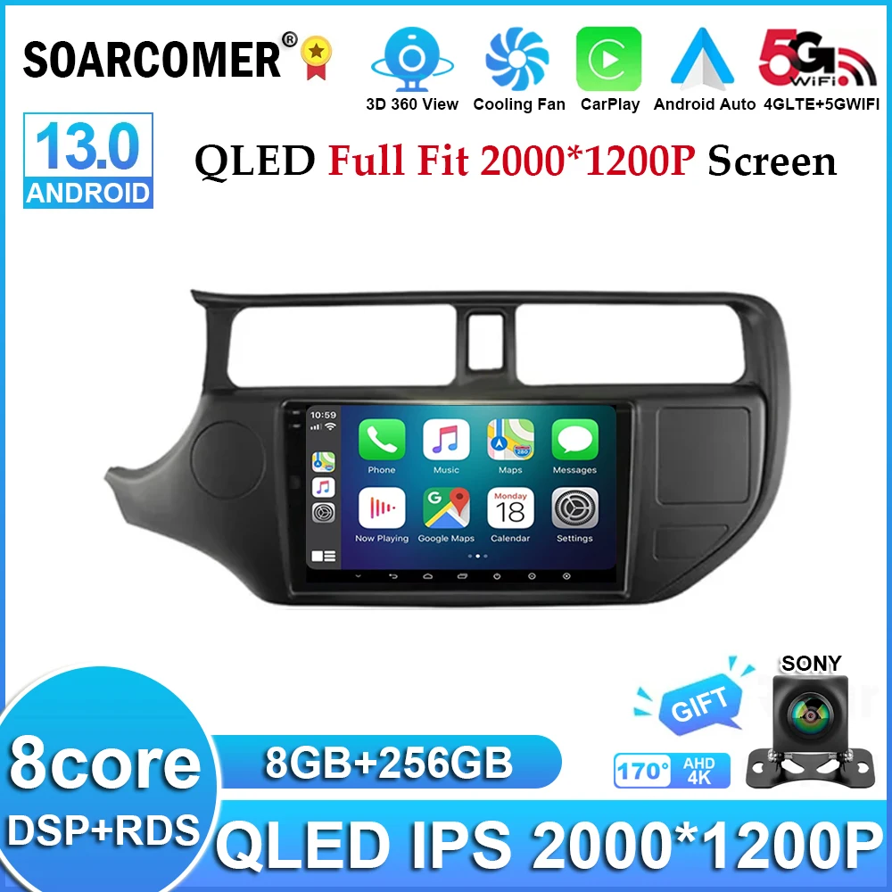 

Car Radio For Kia RIO 4 K3 2011 - 2015 LHD Wireless 4G GPS CarPlay Android Auto car intelligent systems No 2 din 2din DVD