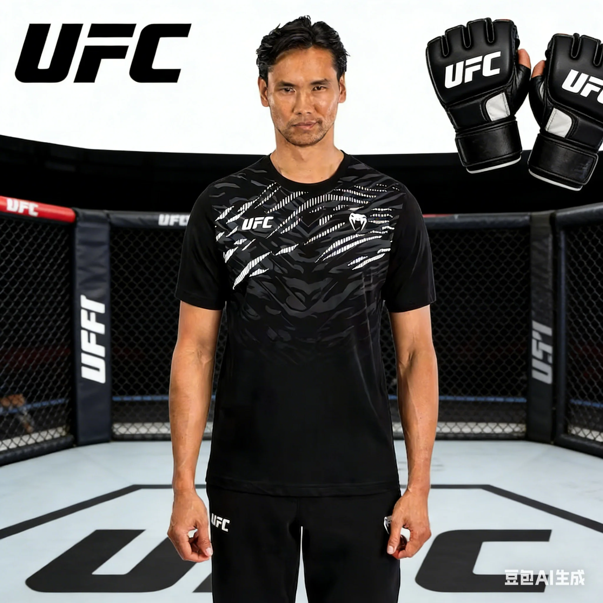 

Новое поступление лета 2025 года, хит продаж, UFC, боксерский болельщик, мужская футболка, повседневная модная быстросохнущая футболка с короткими рукавами