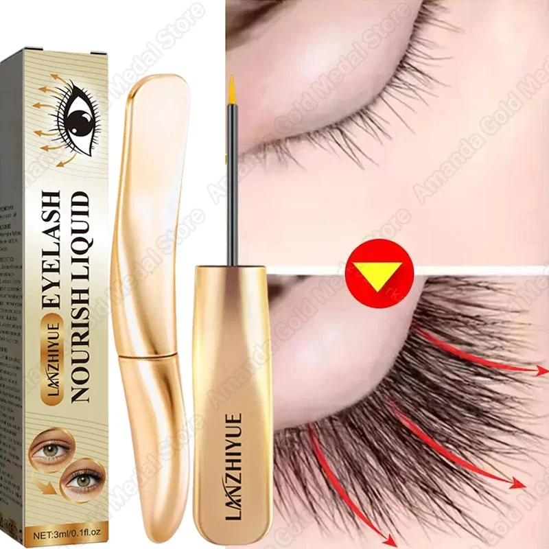 7 Days Fast Eyelash Growth Serum Natural Curling Slender Thick Eyelash Growth Solution Eyelash Lift Lengthening Care Cosmetics