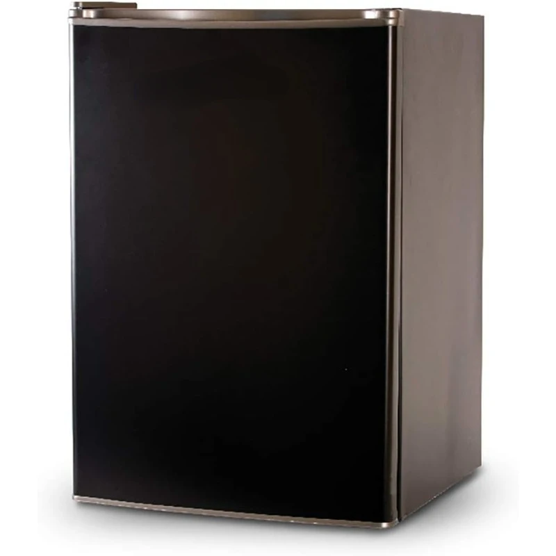 

Compact Refrigerator Energy Star Single Door Mini Fridge with Freezer, 2.5 Cubic Feet, Black