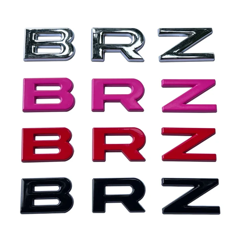 

Значок для багажника автомобиля, наклейка из сплава с боковой эмблемой кузова автомобиля для Subaru BRZ, логотип WRX STI XV Legacy Forester Impreza