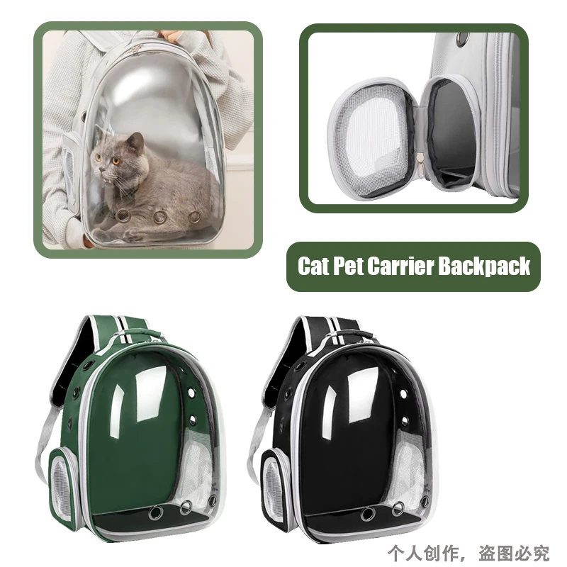 

1pcs Dogs Transport Carrying Bag Cat Backpack Carriers With Cushion Pet Cat Carrying Bag Space Pet Backpacks Breathable Portable