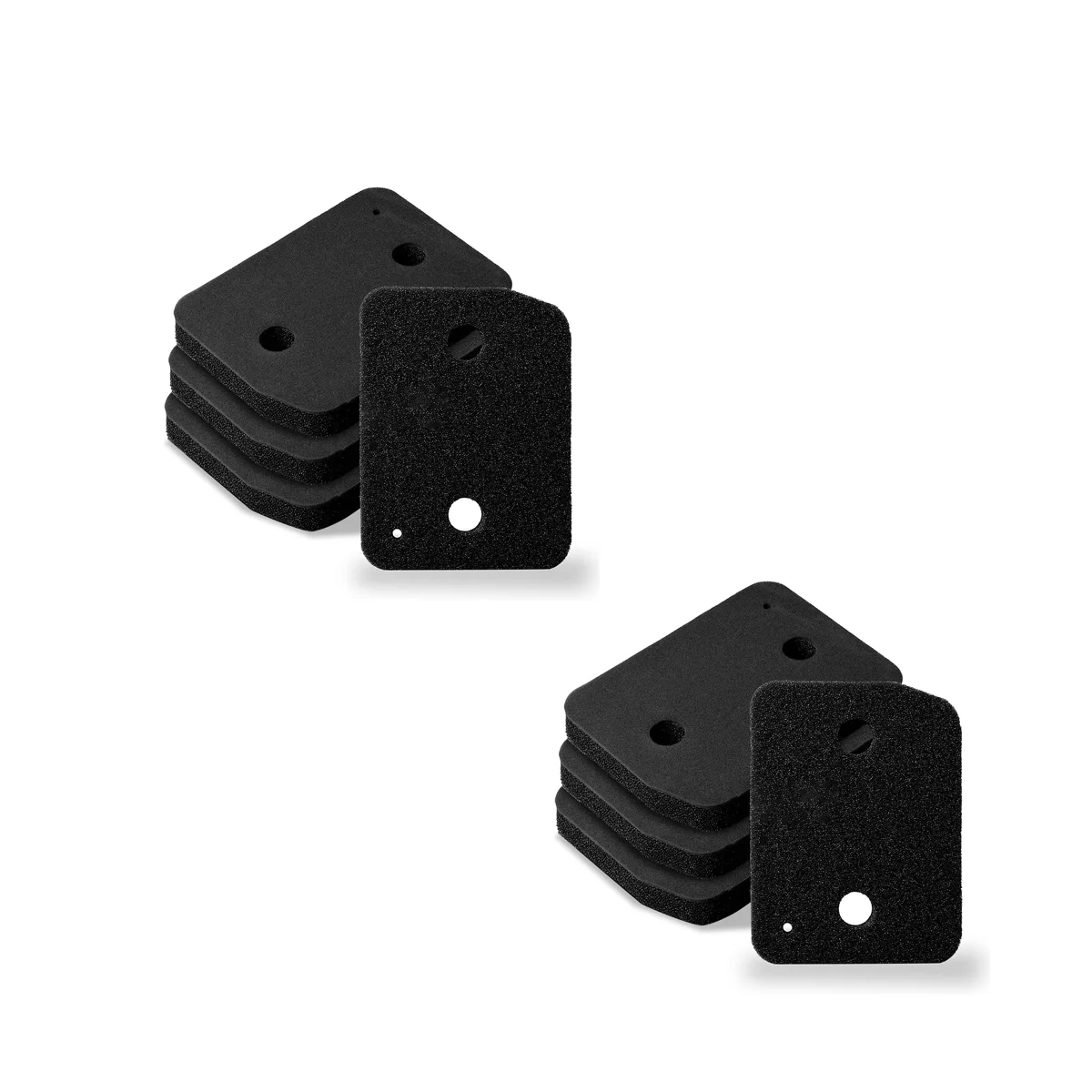 

8 Filters for 9164761 Dryer Heat Pump Dryer Fine / Coarse 207 x 157 x 30 mm Base Filter Sponge