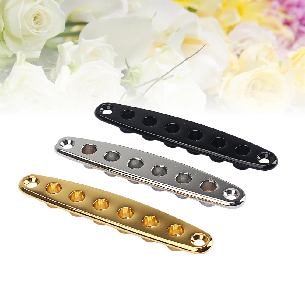 

3 PCS Guitar Instead String Ferrules Bushing Through Body String Mounting Ferrules Guitar Parts Accessories for Bass Guitar (