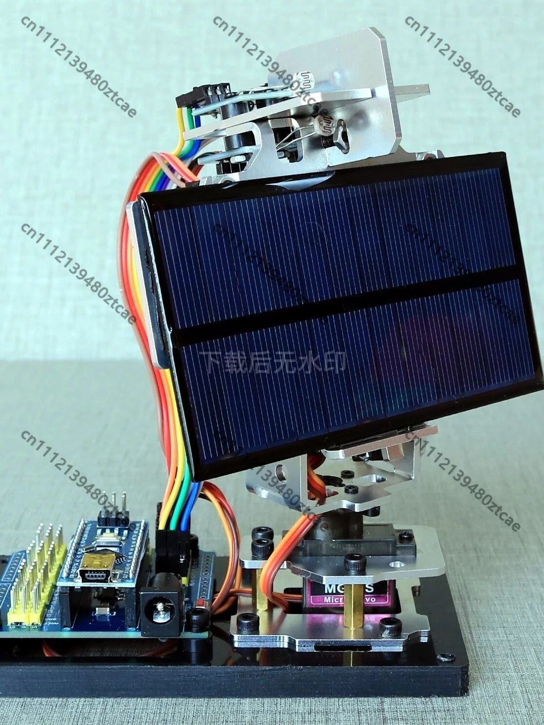 Smart Solar Light Tracker Kit DIY Power Generation Experiment Maker Programming STEM Educational Model