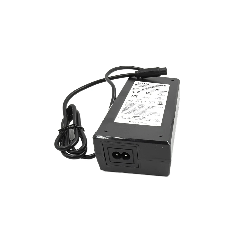 58.8V 2.0A Lithium Charger For Kugoo Kukirin G3 Pro Electric Scooter Battery Charger Parts Replacement Accessories