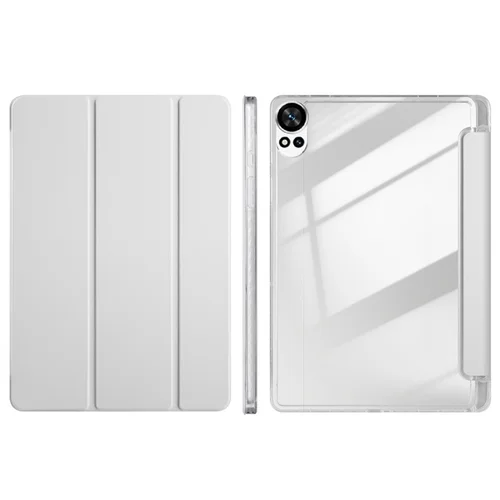 Imagen 2 del producto Para Huawei Matepad 12x funda con portalápices cubierta dura trasera transparente acrílica triple para MatePad 12x Huawei Matepad Air 2024 12""