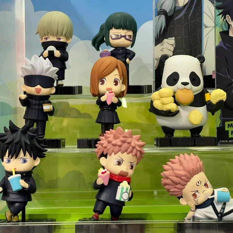 Jujutsu Kaisen Uniform Series Blind Box Mannequin Gojo Satoru Tiger Staff Yuren Anime Figure Staute Holiday Birthday Gifts Toys