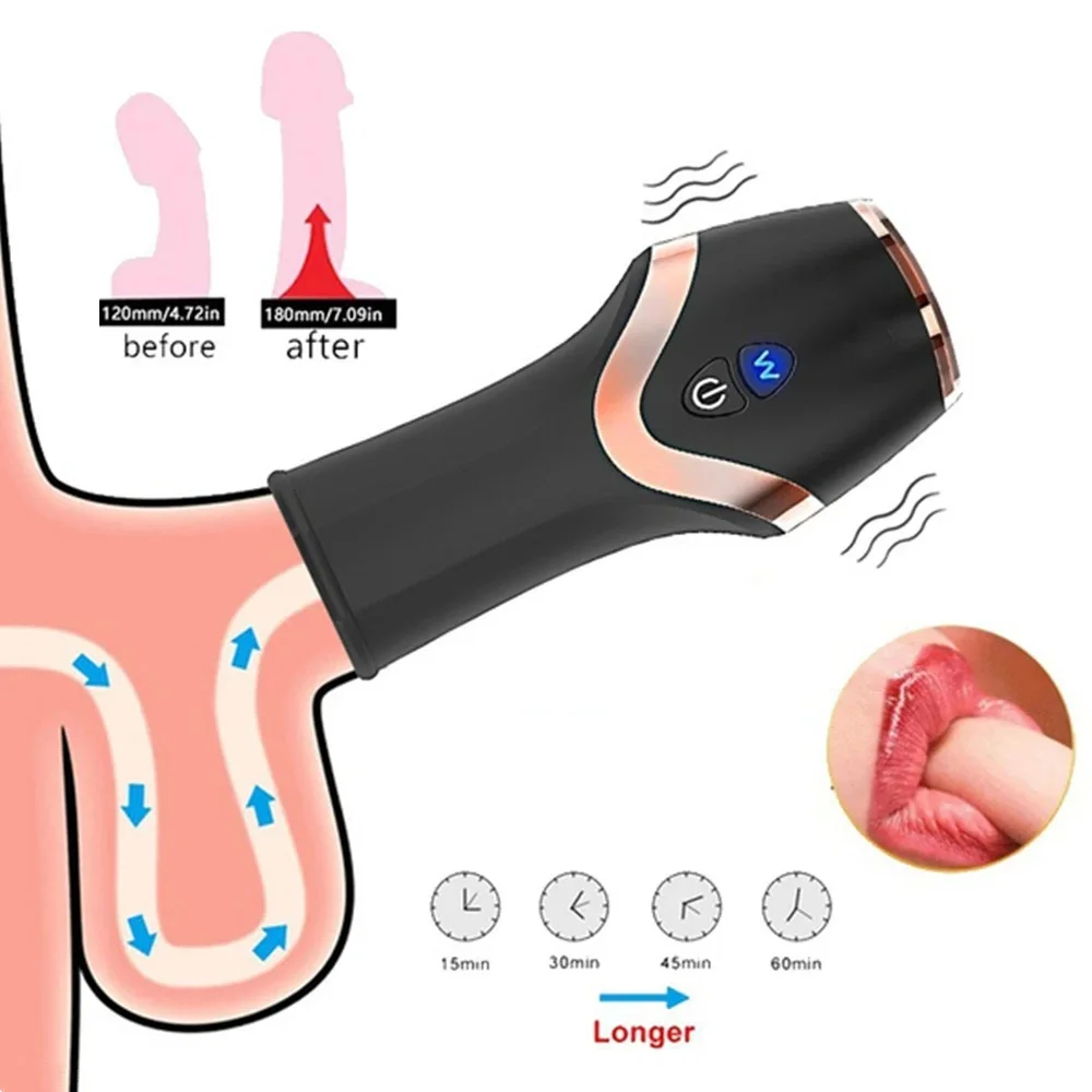 Uithoudingsvermogen Voor Man Melkmachines Mannen Automatische Masturbatie Speelgoed Mannelijke Seks Masturbator 18 Vibromasseur 12 Mode Sexmachine