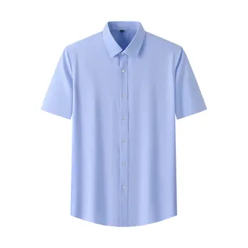 10 best sales Erkekler için beyaz uzun kollu gömlek - №10