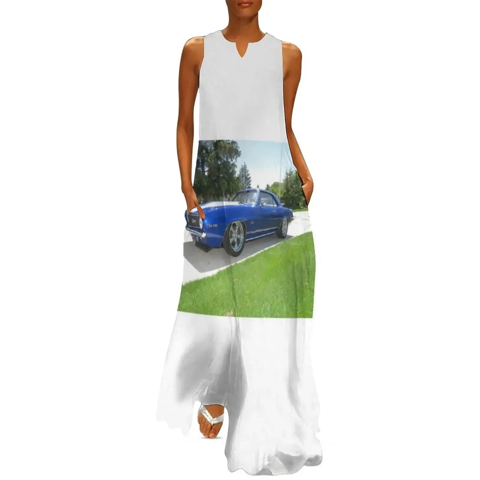 

1969 Camaro Z28 Resto Mod Long Dress elegant chic women dresses promotion women clothes dresses korean style Dress