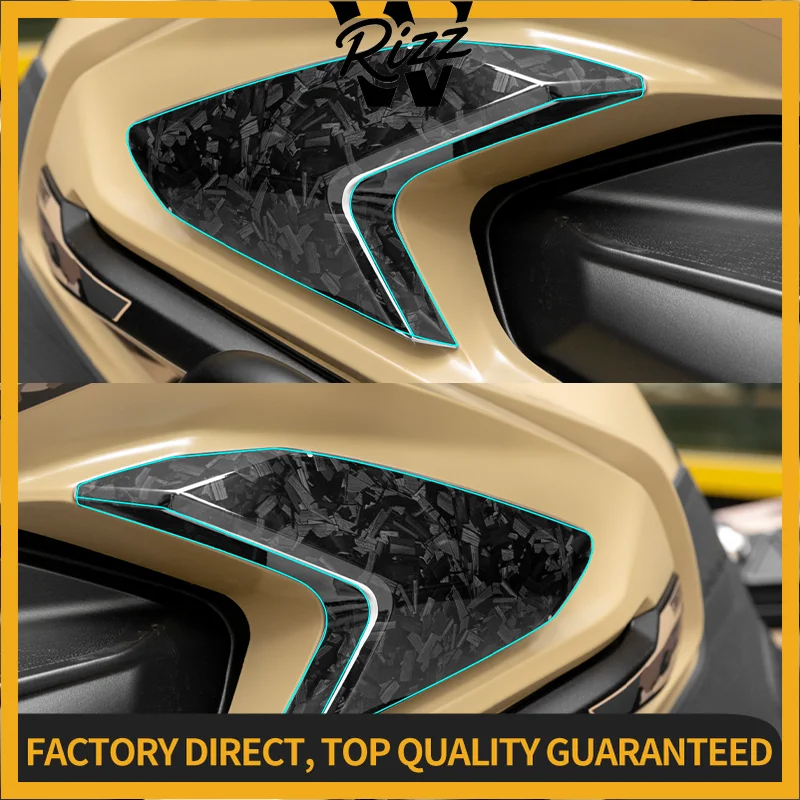 Motorcycle Modification Carbon Fiber Body Fuel Tank Sticker Waterproof Protection Stickers FOR VOGE DS625X DS 625X DS625 X