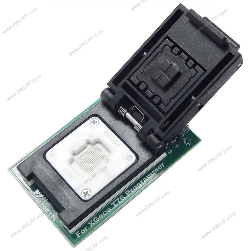 Programmer Socket BGA64 Adapter T76_B64_10-003 + 4 Limit Frame for XGecu T76 Programmer