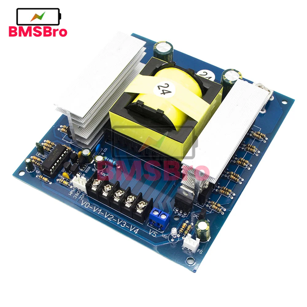 Imagem -04 - para ac 110v 220v 380v Alta Freqüência Power Inverter Board Car Converter 1000w dc 12v 24v