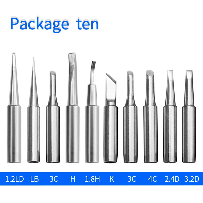 

Kiludo 900 welding head is compatible with hakko 936 937 electric soldering iron 907 handle welding head 5 sets of 10 sets.