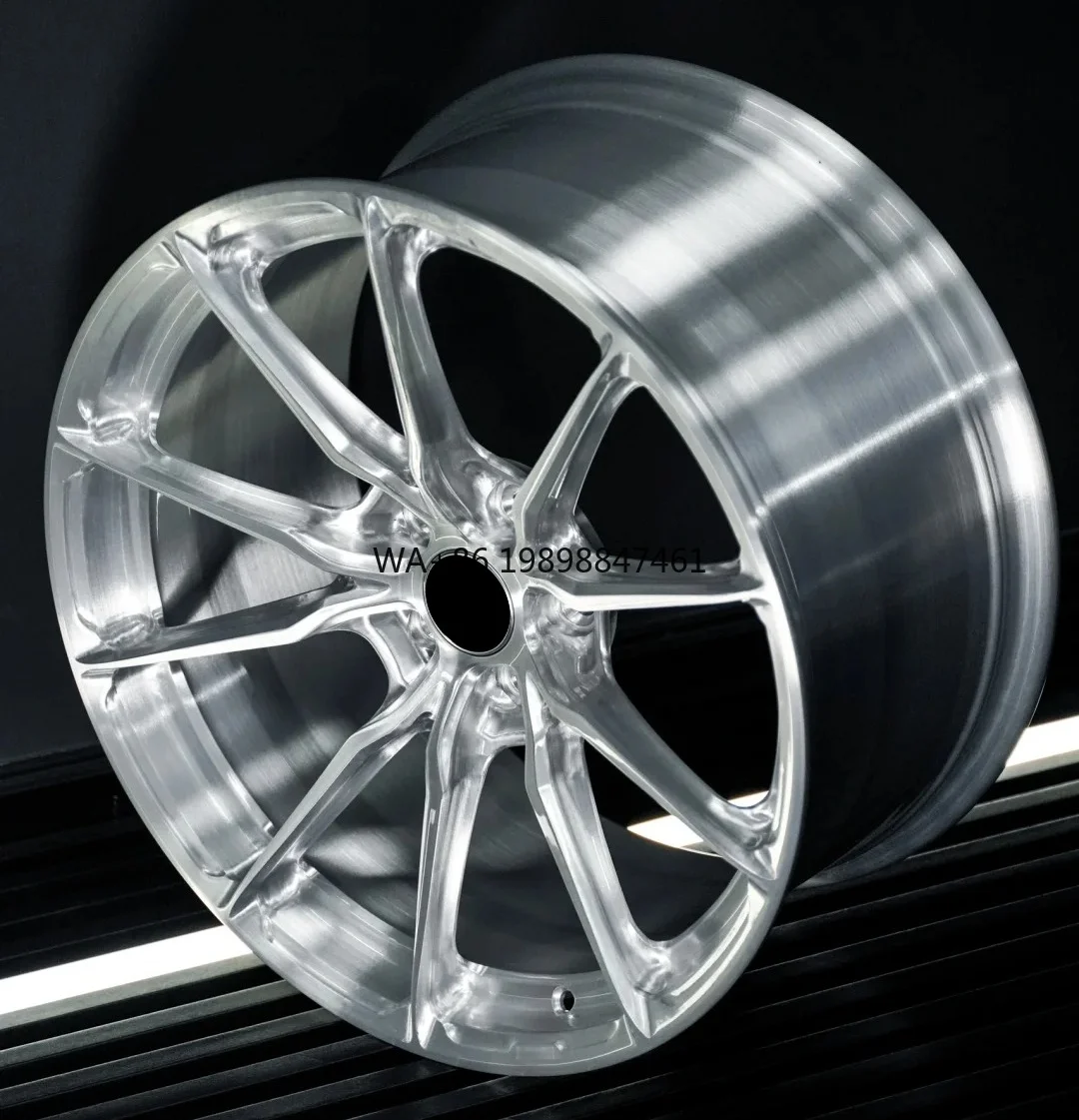 

ZXMM 6061-t6 alloy custom brushing silver for 15~26 inches forged wheel rims 5x120 5x130 5x114.3 5x112