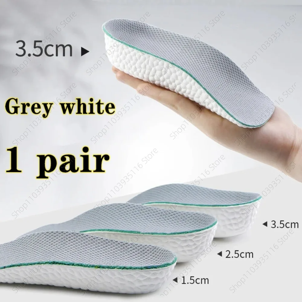 1 pair Breathable Invisible height Insole Arch support Durable Increasing Half Insole Convenient to Use Arch Support Insoles