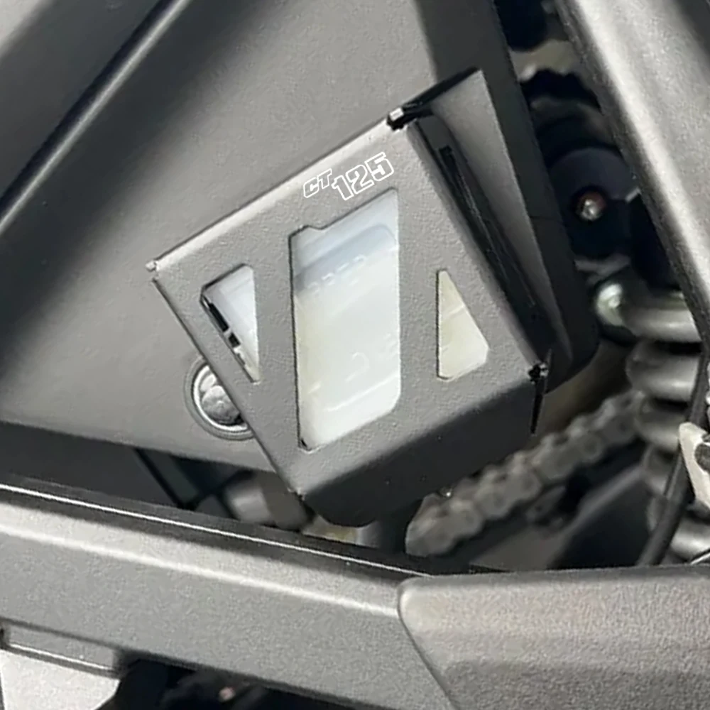 

For HONDA CT125 CT 125 2021 2022 2023 2024 Motorcycle Accessories Rear Brake Fluid Reservoir Guard Cover Protector Protection