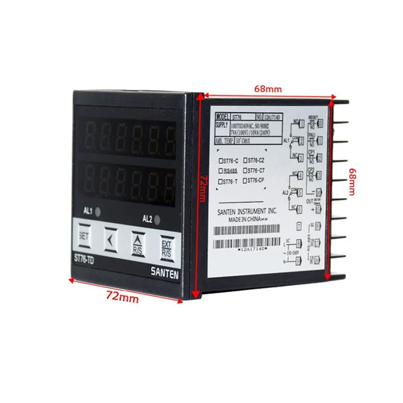 Meter Counter Roller Type Electronic Digital Display Line Speed Meter Meter Speed Meter Tachometer Encoder JK94 Meter Number