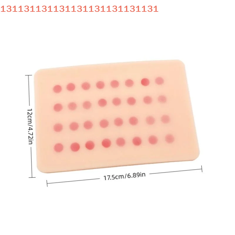 لوحة تدريب حقن داخل الأدمة وحدة اختبار الجلد لوحة الممارسة تحت الجلد نموذج محاكاة طبي ممرضة الممارسة #6