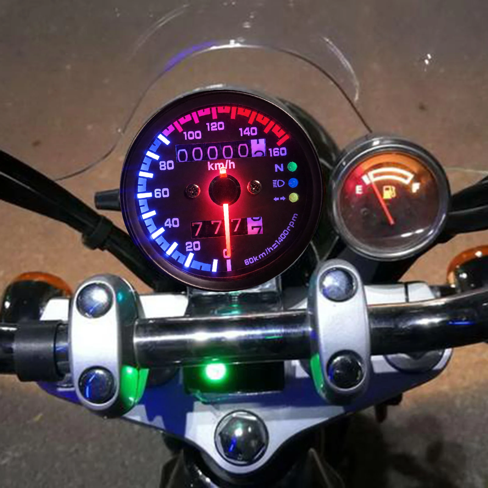 عداد سرعة ومسافة للدراجات النا - مراجعة Motorcycle Gear Quotes وسعره