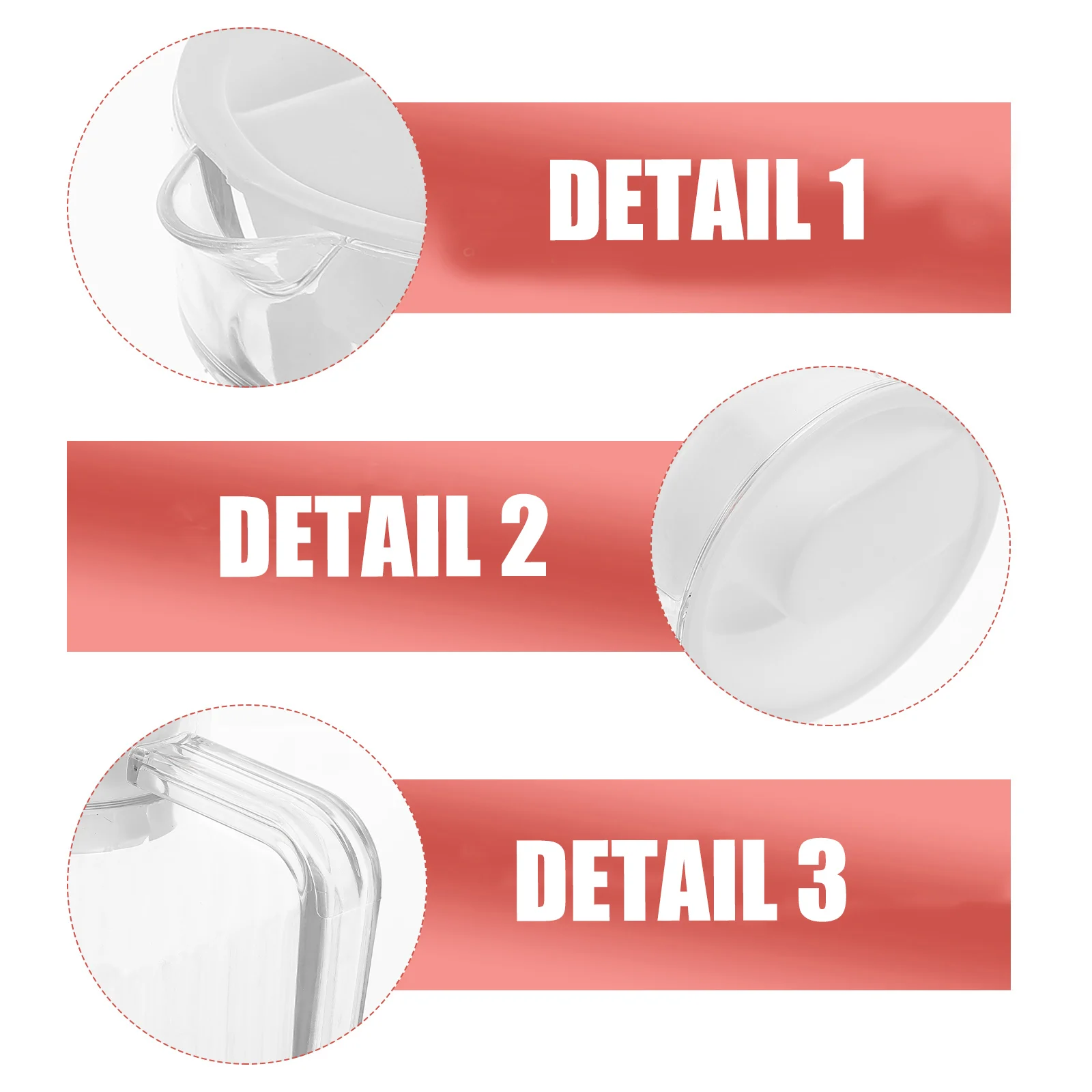 

1Pcs Transparent Cold Water Kettle Large Capacity Plastic Water Pitcher Heat Resistant Easy Clean Portable Juice Pot
