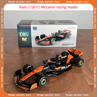 Vance 1:18 Full Scale F1 Mclaren Racing Toy Die Casting Alloy Static Car Model Formula Collection Car Model Boy Toy