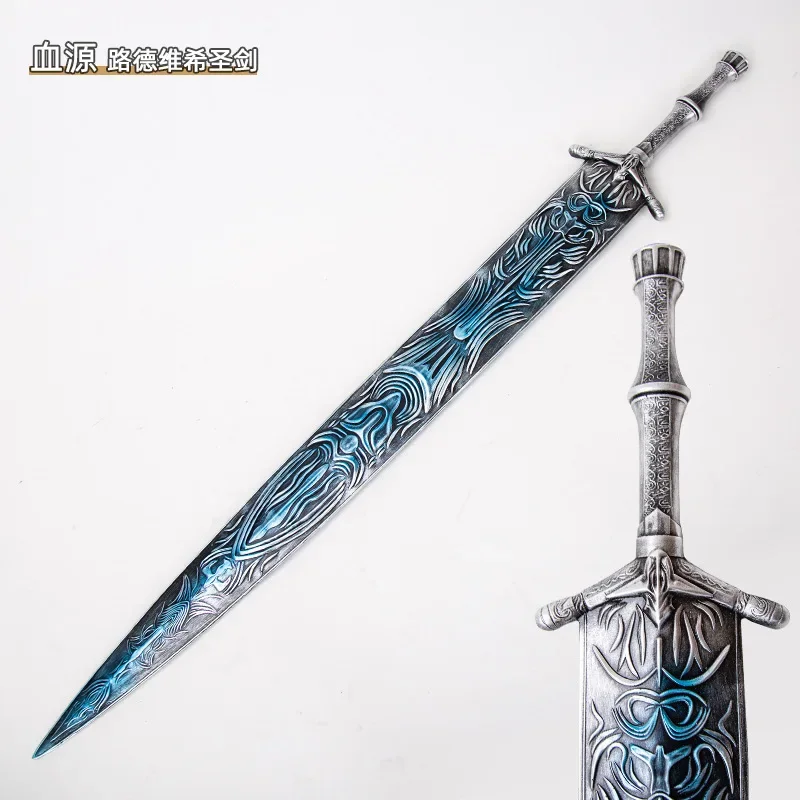 Bloodborne Curse Ludwig Sacred Sword COS Playing Equipment Props FRP Model 1 to 1 Resin