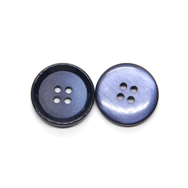 15/20mm Large Resin Black Suit Round Buttons For Clothing Men Coat Sweaters Decor Handmade DIY Sewing Accessories Wholesale