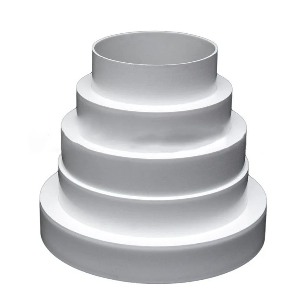 Airflow Optimizer Round Tube Connector Reducing Sizes From A Minimum Of Eighty To A Maximum Of Hundred And Fifty Millimeters