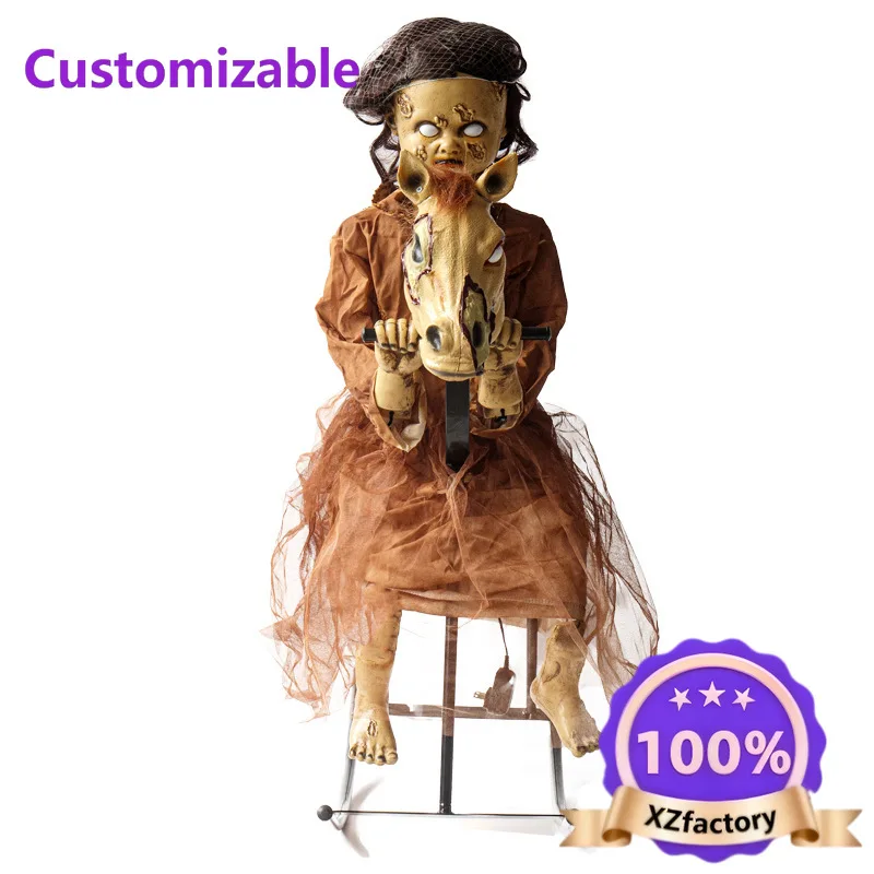 Factory Direct 2026 Top RatedHalloween standing electric mechanical props haunted house secret room bar venue decoration props T