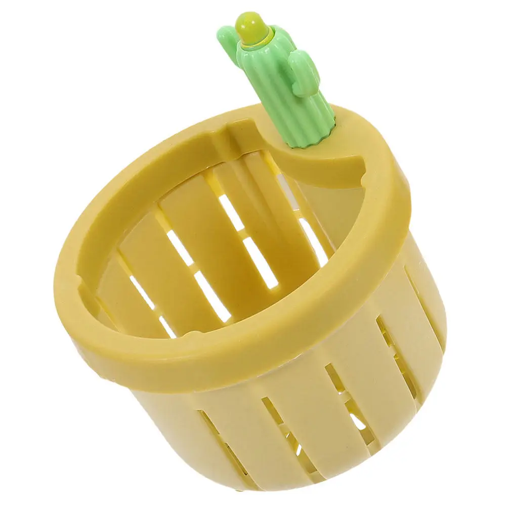 

Kitchen Sink Drain Strainer Basket Cactus Design Food Waste Collector High Efficiency Mesh Filter Easy Clean Detachable Sink