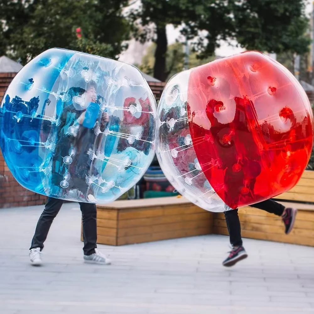 Bumper gonflable en PVC pour adultes et adolescents, jouet gonflable, balle de football à bulles, Sumo imbibé, respectueux de l'environnement, extérieur, 1.5m, 1.2m, Diam