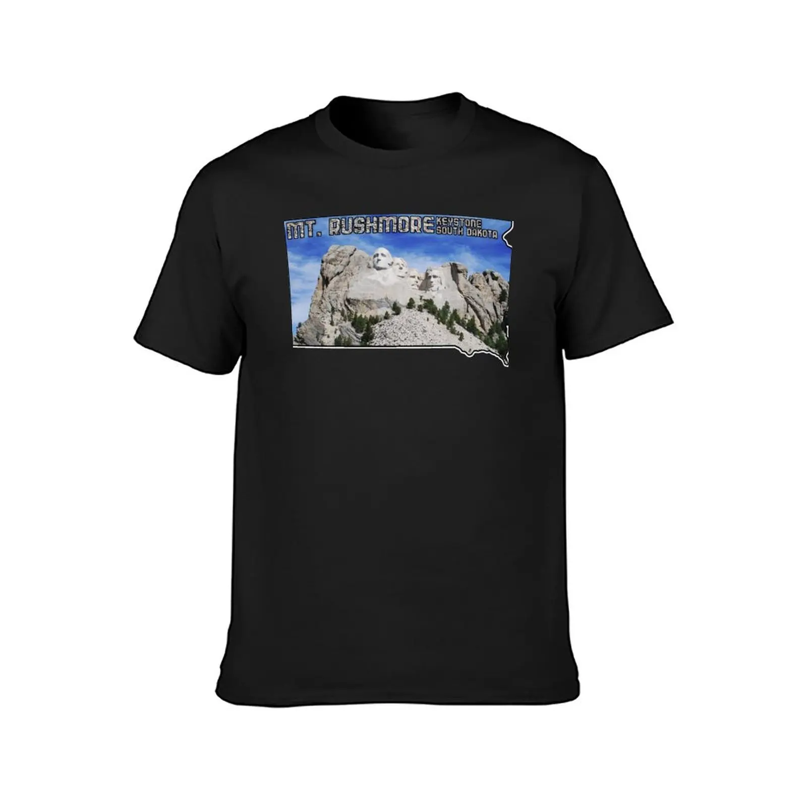 Mt. Rushmore (South Dakota) T-Shirt Aesthetic clothing sublime summer clothes plus sizes Short sleeve tee men