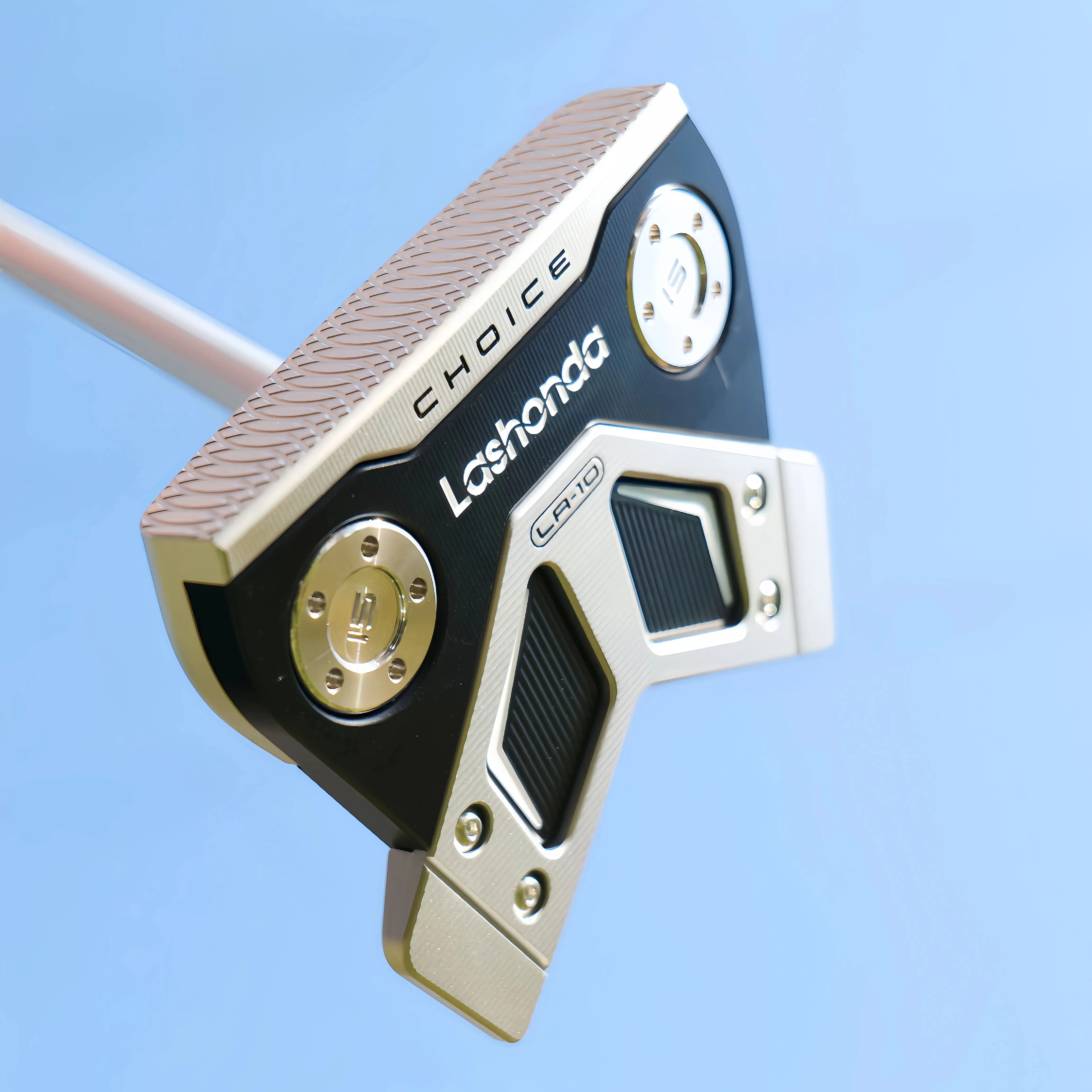 

Lashonda OC Offset Mid-Slant Stabilizing Putter with Chain-Milled Face/Low Torque/Shaft Axis Aligned with Clubhead Center of Gr