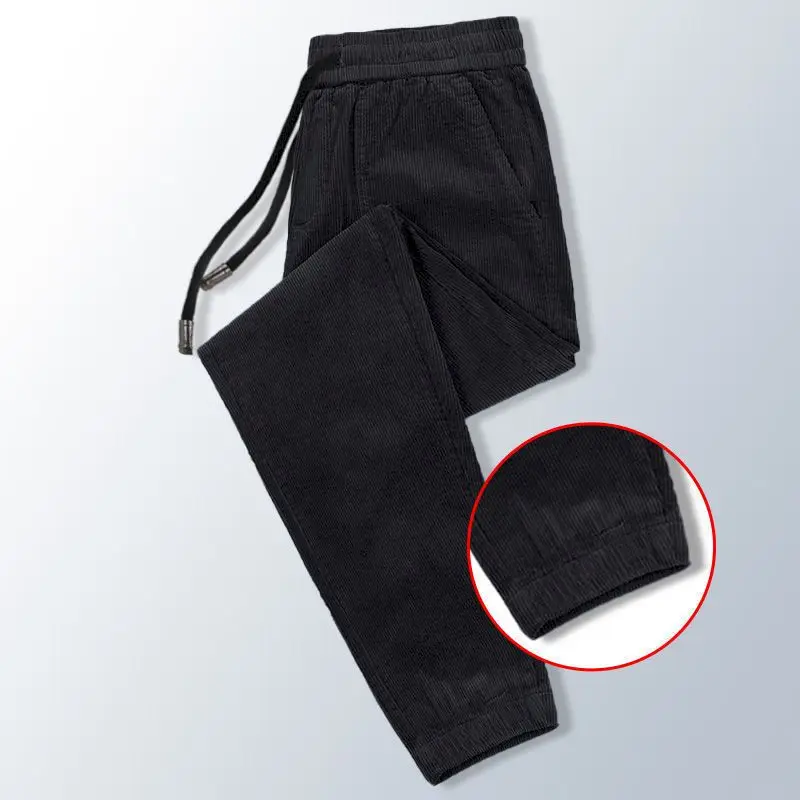 Fonekie – joli pantalon Slim en velours côtelé pour homme, vêtement décontracté et assorti, nouveauté automne-hiver 2021