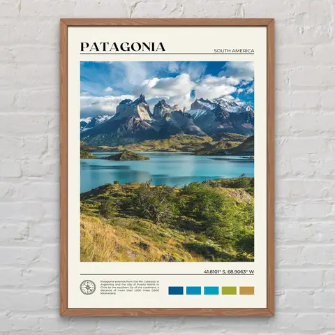 st Retro Resa Natur Äventyr Konst Scenisk Canvas Väggtryck Vintage Berg Poster Utomhus Upptäcktsresande Dekor Modetidning 6 best sales naturaffisch - №6