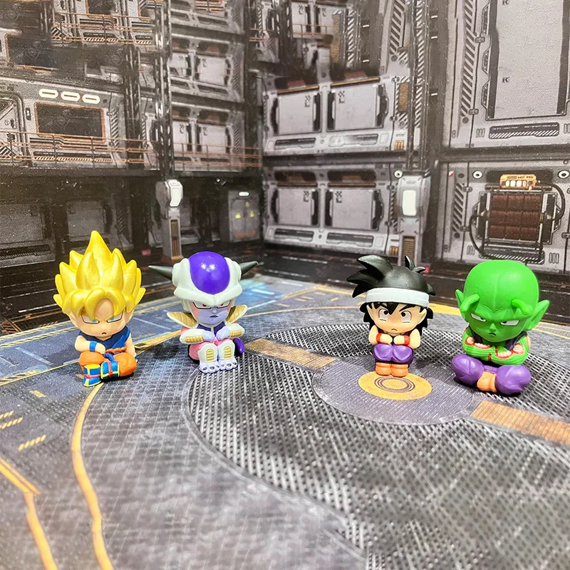 ฟิกเกอร์ดราก้อนบอล Z ซีรีส์ Waiting 02 โกคู ฟรีเซอร์ พิคโคโล รูปแบบ Waiting Goofily ของสะสมตกแต่งจาก Bandai ของแท้