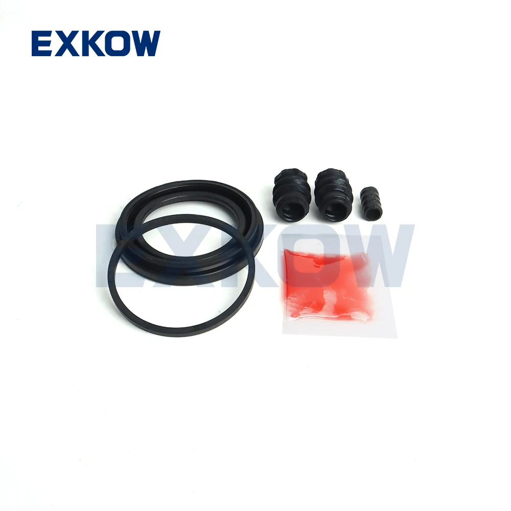 KOWZE Front Brake Caliper Seal Kit for Mitsubishi Pick Up L200 Triton III IV V 2015 2017 Pajero Montero II 2008-2016 MR527979