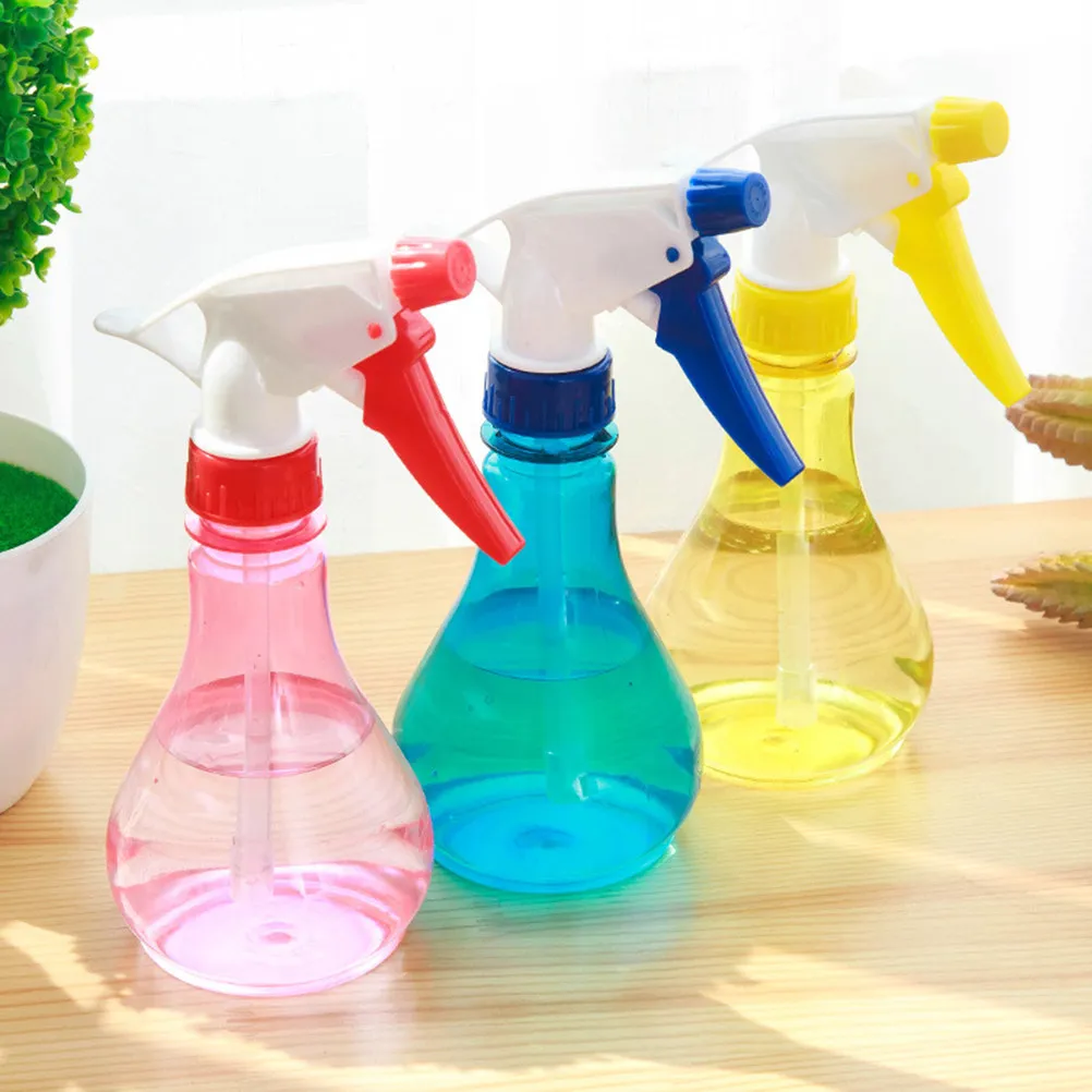 6Pcs Water Sprayer Portable Plastic Spray Bottles Refillable Lightweight for Plants Flower Gardening Home Use Easy Grip Trigger