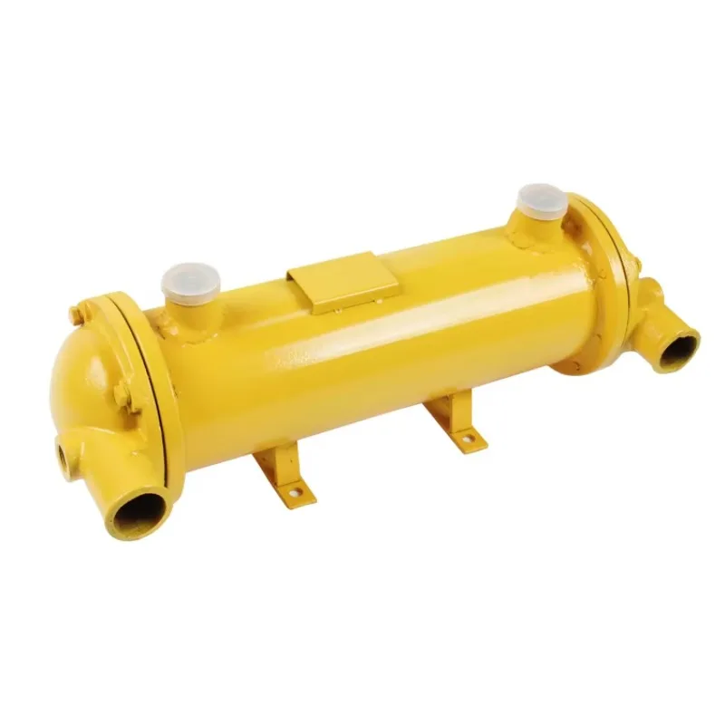 Hangzhou Dunkai T300 LG0.65 Hydraulic Engine Heat Exchanger Tube Fin Marine Oil Cooler Assembly for Ship Engine Core Components