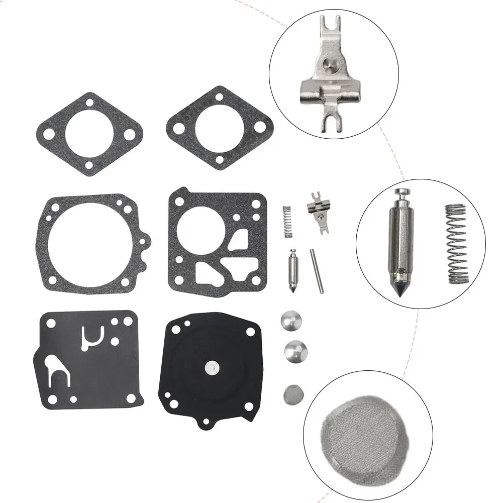 Gasket Kit Carburetor Gasket For Tillotson RK-23HS RK23HS Repair Kit Parts Set For Tillotson RK-23HS New Useful