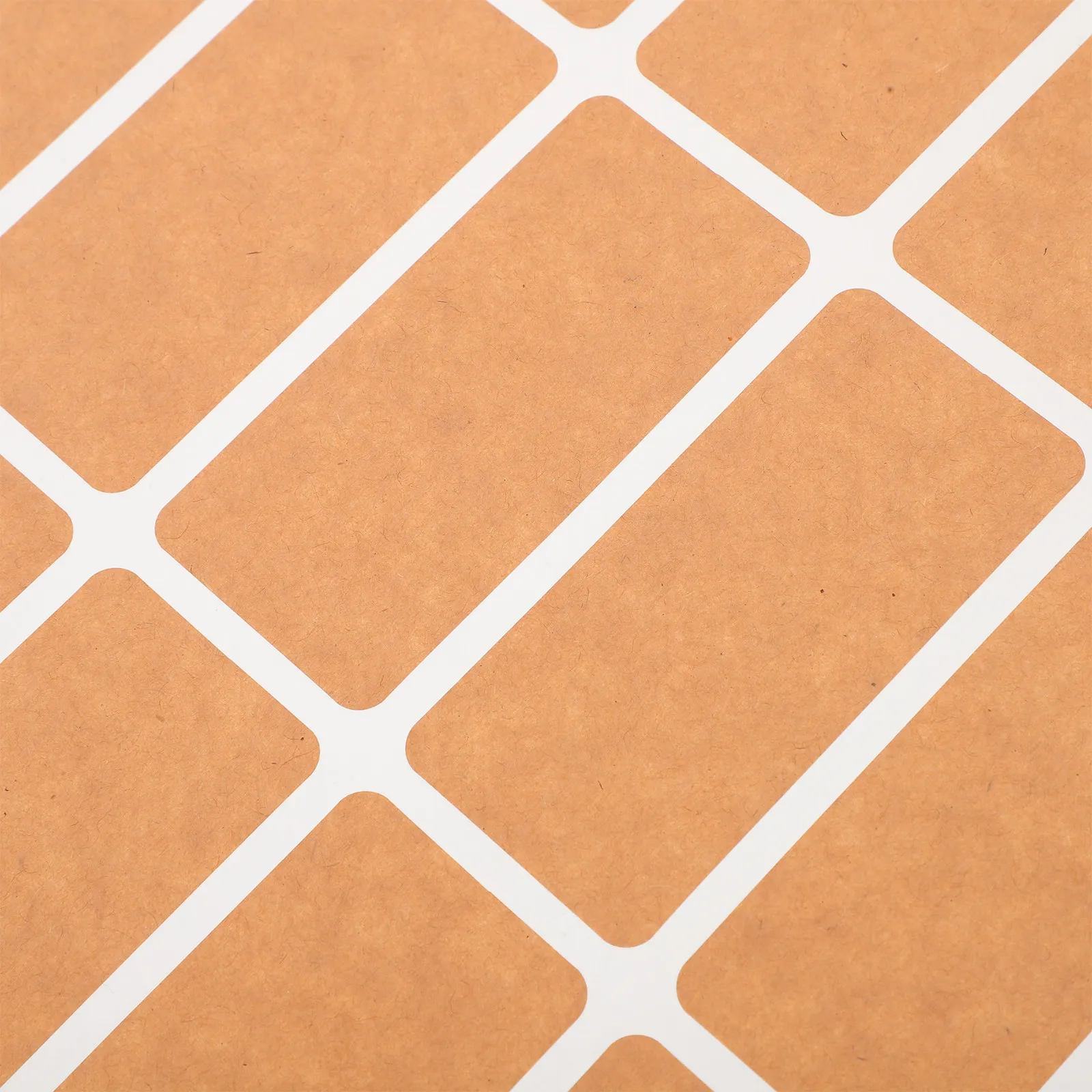 

150Pcs Sorting Tag Stickers Kraft Paper Labels Adhesive Label Stickers Removable Name Tags for Storage Containers Home Office