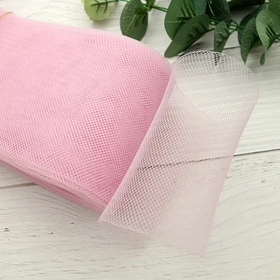 Soft Horsehair Crinoline Mesh Braid Ribbon For Skirt Hem Petticoat Wedding Dress DIY Sewing Accessories 100yard Per L view 5