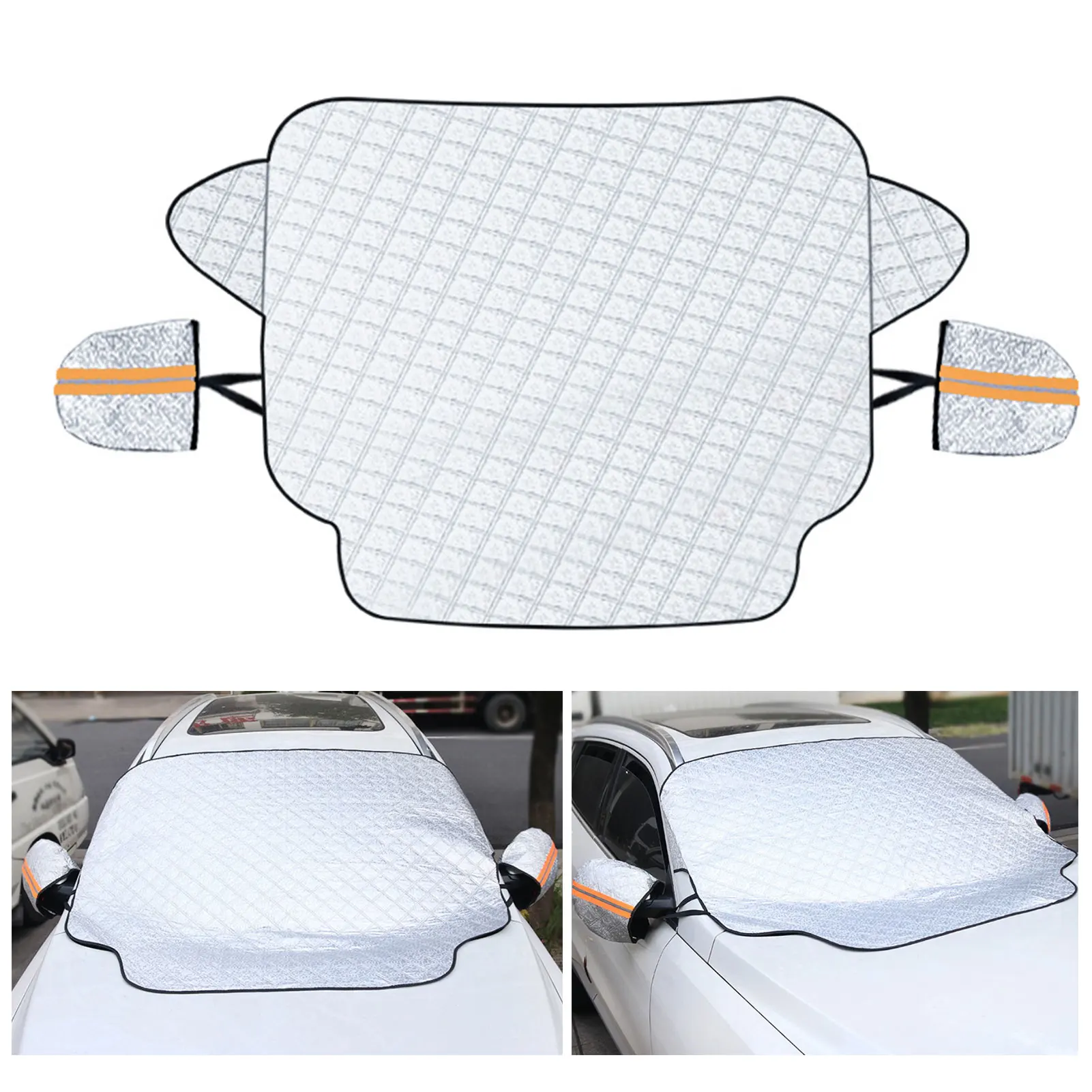 Windshield Cover Car Snow Cover Car Windshield Cover Snow Protector Ice Blocked Front Window Protector Exterior Auto Accessories