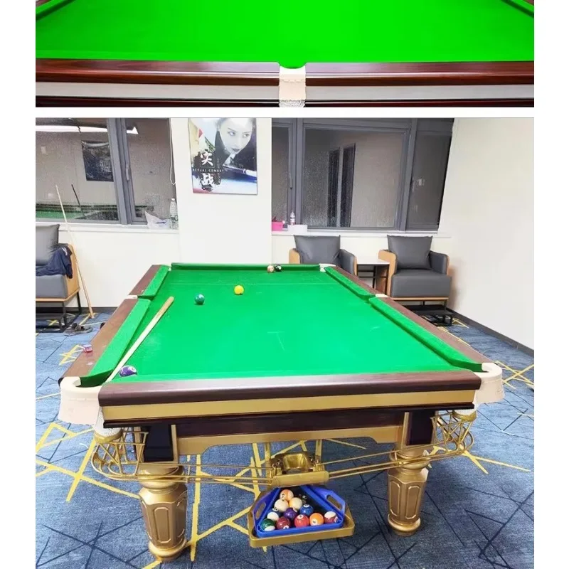 TAO Billiard large steel warehouse can be equipped with eight standard tables in the billiard factory billiard table