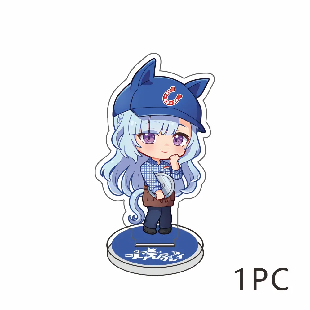 Anime Umamusume:Cinderella Gray Acrylic keychains Stand Oguri Cap Special Week Silence Suzuka Tokai Teio Fans Cosplay Gifts - Image 5