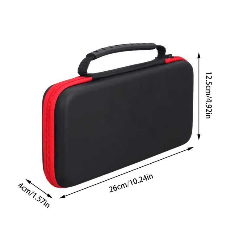 EVA Hard Carrying Case For Switch Game Controller Portable Waterproof Shockproof Travel Storage Bag For Game Console Gamepad