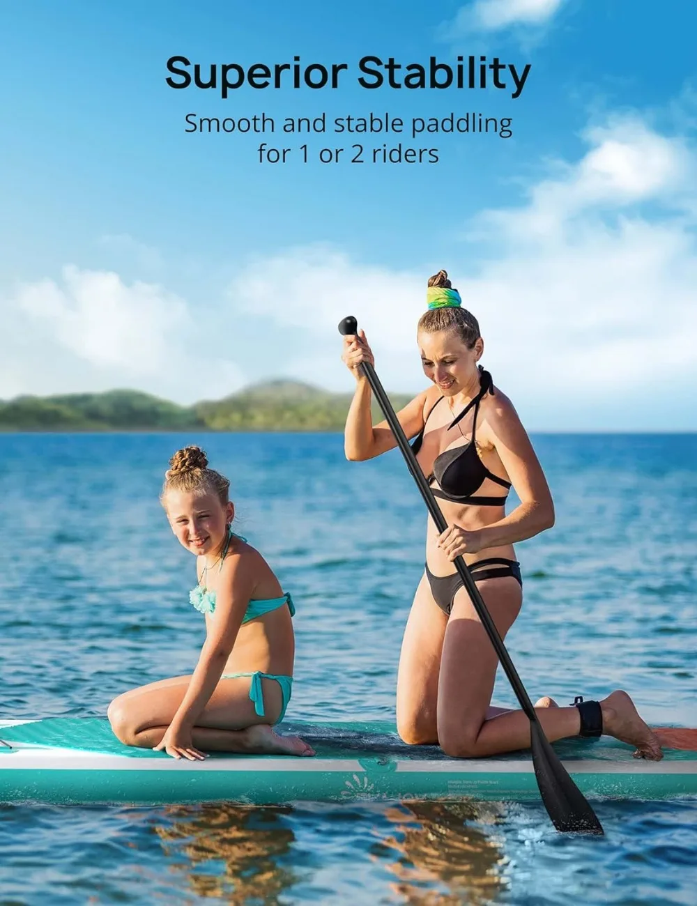 Paddle Boards, 10'10''x32''x6'' Inflatable Stand Up Paddle Board SUP for All Skill Levels, Included Paddle Board