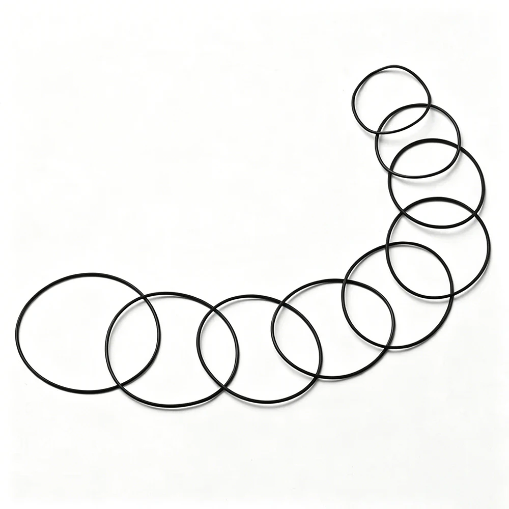 200 Stück wasserdichte Uhrmacher-O-Ring-Dichtungen, Dichtungen, Reparaturwerkzeuge, Gummi-Uhrengehäuse-Kronen mit Fettversiegelungsschmiermittel – Detail 6